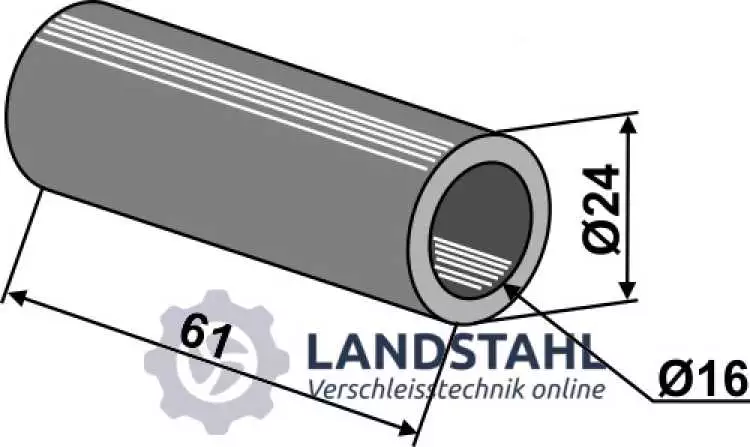 Distanzbuchse D24